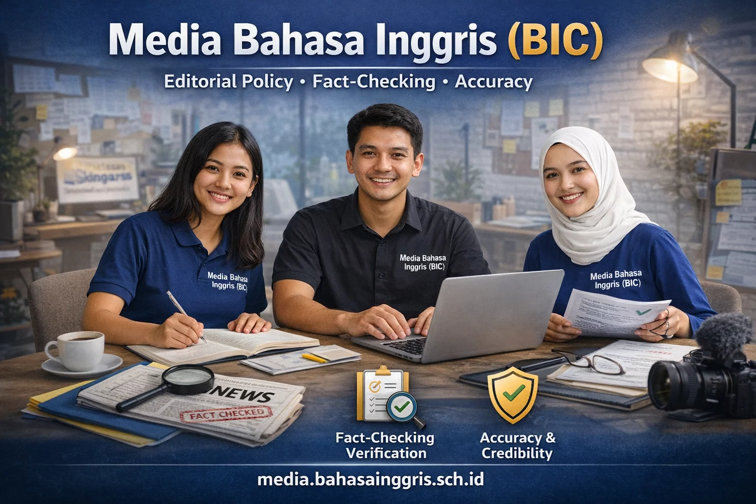 Gambar Ebijakan Edaksi Dan Tandar Ek Akta | Bahasa Inggris Center (Bic) Kebijakan Redaksi Dan Standar Cek Fakta