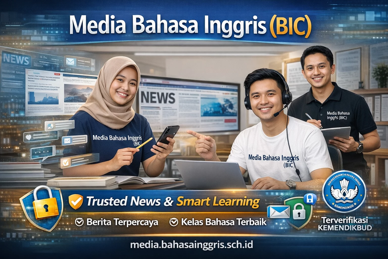 Gambar Usat Belajar Ahasa Nggris Terpercaya | Bahasa Inggris Center (Bic) Pusat Belajar Bahasa Inggris Terpercaya