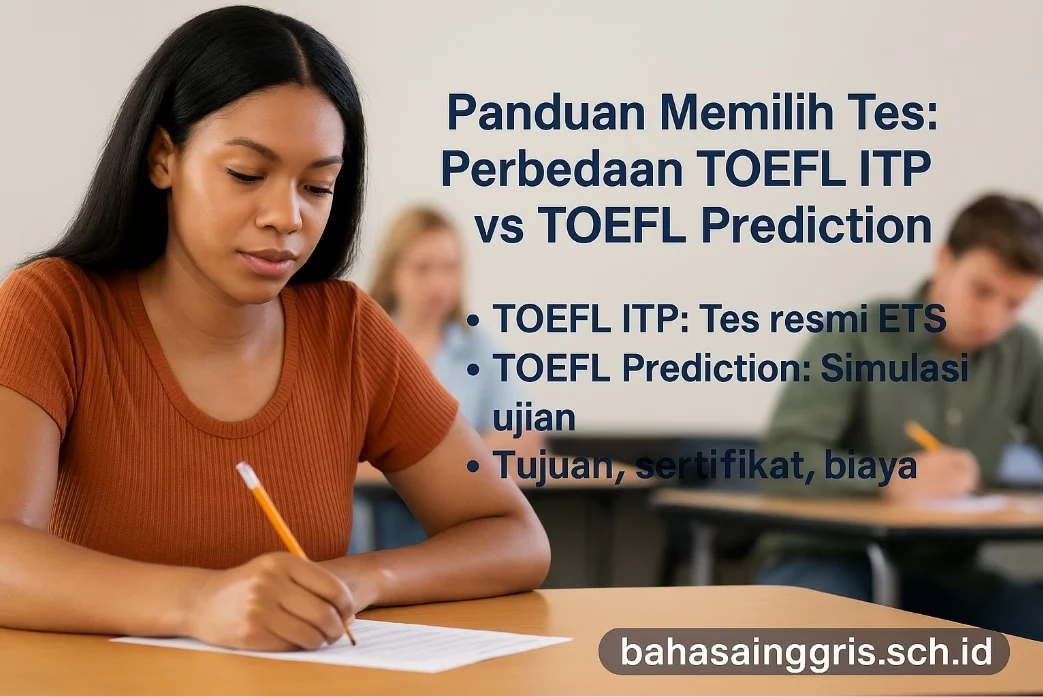 Panduan Memilih Tes Perbedaan Toefl Itp Vs Toefl Prediction