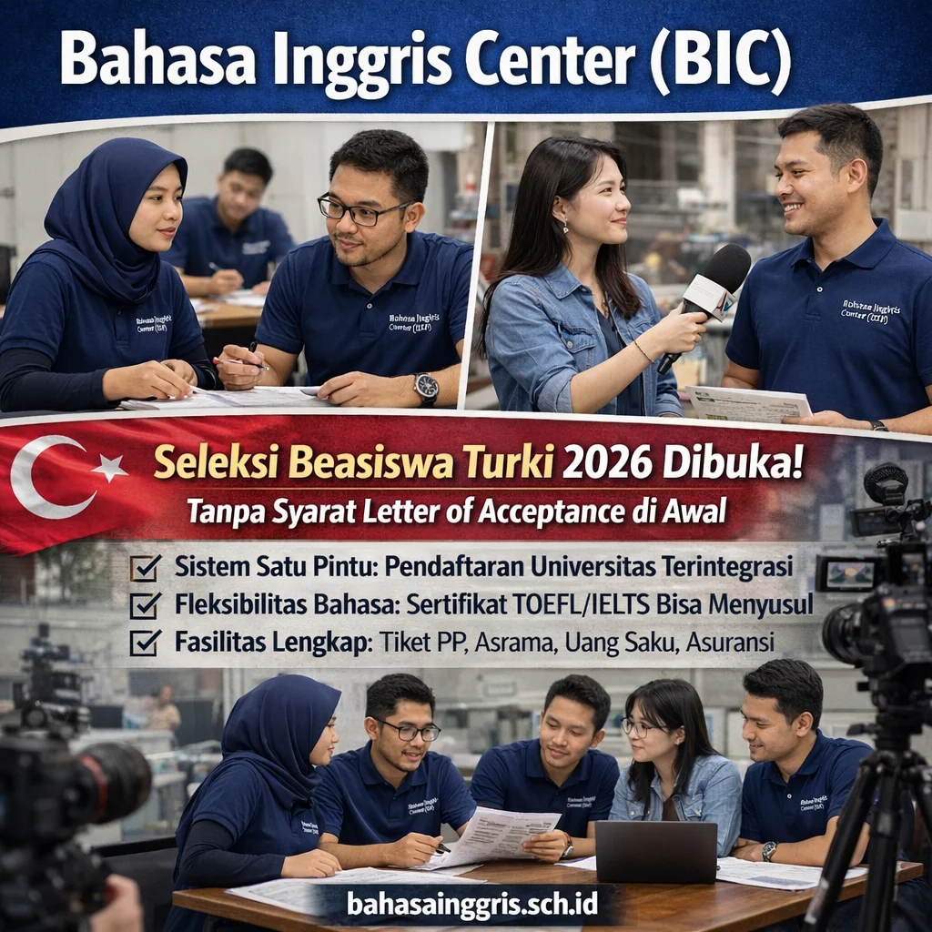 Promosi Beasiswa Turki 2026 Bic