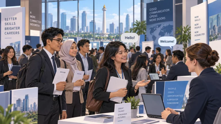 Gambar Job Connect Jakarta 2026 Lowongan English Speaker C1 | Bahasa Inggris Center (Bic)