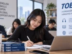 TOEIC SMK 2026 Tahap 3 Dibuka, Pendaftaran Lewat Sekolah Ilustrasi siswa SMK belajar untuk TOEIC SMK 2026 Tahap 3
